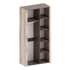 АФИНА А15а Шкаф для одежды Ясень Таормина в Коротчаево - korotchaevo.mebel24.online | фото 2