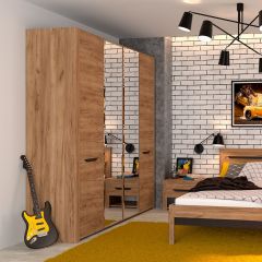 АФИНА А11а Шкаф для одежды (крафт) в Коротчаево - korotchaevo.mebel24.online | фото 2