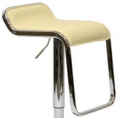 Барный стул Barneo N-41 Lem кремовый в Коротчаево - korotchaevo.mebel24.online | фото 2