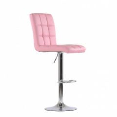 Барный стул Barneo N-48 Kruger нежно-розовый в Коротчаево - korotchaevo.mebel24.online | фото