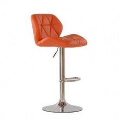 Барный стул Barneo N-85 Diamond оранжевый в Коротчаево - korotchaevo.mebel24.online | фото
