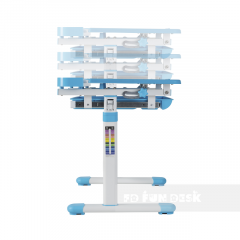 Комплект парта + стул трансформеры Cantare Blue в Коротчаево - korotchaevo.mebel24.online | фото 3
