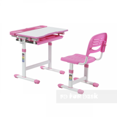Комплект парта + стул трансформеры Cantare Pink в Коротчаево - korotchaevo.mebel24.online | фото 2