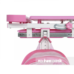 Комплект парта + стул трансформеры Cantare Pink в Коротчаево - korotchaevo.mebel24.online | фото 5