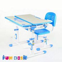 Парта-трансформер + стул Lavoro Blue в Коротчаево - korotchaevo.mebel24.online | фото 4