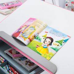 Парта-трансофрмер Amare II Pink с надстройкой в Коротчаево - korotchaevo.mebel24.online | фото 6