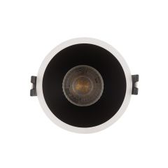 DK3026-WB Встраиваемый светильник, IP 20, 10 Вт, GU5.3, LED, белый/черный, пластик в Коротчаево - korotchaevo.mebel24.online | фото