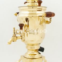 Электрический самовар на 1,5 л формы "Тюльпан" в наборе №1, с защитой от выкипания в Коротчаево - korotchaevo.mebel24.online | фото 4