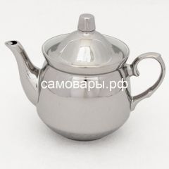 Электрический самовар на 3 литра из латуни никелированный формы "Рюмка" в наборе №1, с защитой от выкипания в Коротчаево - korotchaevo.mebel24.online | фото 2