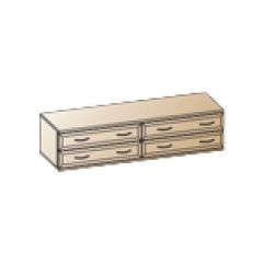 Гостиная Карина Композиция 10 (Снежный ясень) в Коротчаево - korotchaevo.mebel24.online | фото 5