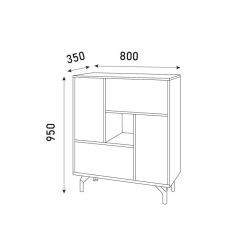 Гостиная Лабиринт (Модульная) в Коротчаево - korotchaevo.mebel24.online | фото 7