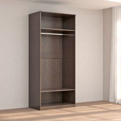 Кэт-4 Шкаф 2-х ств (2 дв зерк) (МДФ Венге) в Коротчаево - korotchaevo.mebel24.online | фото 2