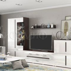 КИМ Тумба 4-х створчатая (белый) в Коротчаево - korotchaevo.mebel24.online | фото 3