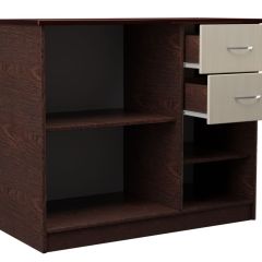 Комод АЛЛА (Венге/дуб млечный) Эко в Коротчаево - korotchaevo.mebel24.online | фото 2