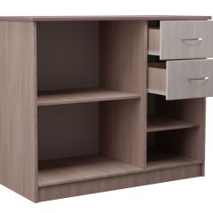 Комод АЛЛА (Ясень шимо светлый/темный) Эко в Коротчаево - korotchaevo.mebel24.online | фото 2