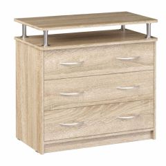 Комод Джокер (Дуб сонома светлый) Эко в Коротчаево - korotchaevo.mebel24.online | фото 1