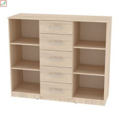 Комод "Калисто (K33)" ручка рейлинг в Коротчаево - korotchaevo.mebel24.online | фото 2