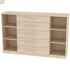 Комод "Калисто (K34)" ручка рейлинг в Коротчаево - korotchaevo.mebel24.online | фото 2