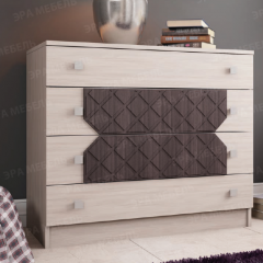 Комод Николь (Ясень Шимо/Лиственница темная) в Коротчаево - korotchaevo.mebel24.online | фото