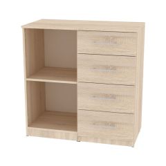 Комод "Калисто (K17)" ручка рейлинг в Коротчаево - korotchaevo.mebel24.online | фото 2