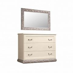 Комод Тиффани штрих-лак/серебро (ТФКМ-1) в Коротчаево - korotchaevo.mebel24.online | фото