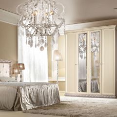 Комод Тиффани штрих-лак/серебро (ТФКМ-1) в Коротчаево - korotchaevo.mebel24.online | фото 2