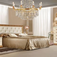 Комод узкий Тиффани штрих-лак/золото (ТФКМ-2) в Коротчаево - korotchaevo.mebel24.online | фото 2
