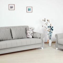 Комплект Роуз ТД 414 диван-кровать + кресло + комплект подушек в Коротчаево - korotchaevo.mebel24.online | фото 1