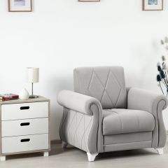 Комплект Роуз ТД 414 диван-кровать + кресло + комплект подушек в Коротчаево - korotchaevo.mebel24.online | фото 2