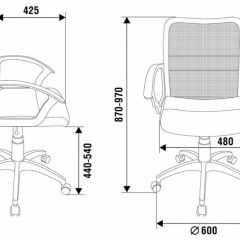 Кресло Бюрократ CH-590/BLACK в Коротчаево - korotchaevo.mebel24.online | фото 5