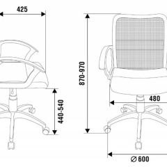 Кресло Бюрократ CH-590SL/BLACK в Коротчаево - korotchaevo.mebel24.online | фото 4