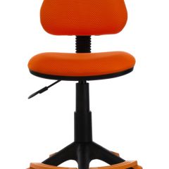 Кресло детское Бюрократ KD-4-F/TW-96-1 оранжевый TW-96-1 в Коротчаево - korotchaevo.mebel24.online | фото