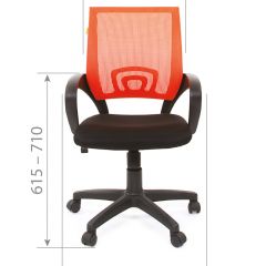 Кресло для оператора CHAIRMAN 696 black (ткань TW-11/сетка TW-66) в Коротчаево - korotchaevo.mebel24.online | фото 3