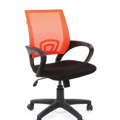 Кресло для оператора CHAIRMAN 696 black (ткань TW-11/сетка TW-66) в Коротчаево - korotchaevo.mebel24.online | фото