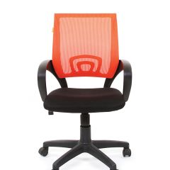 Кресло для оператора CHAIRMAN 696 black (ткань TW-11/сетка TW-66) в Коротчаево - korotchaevo.mebel24.online | фото 2