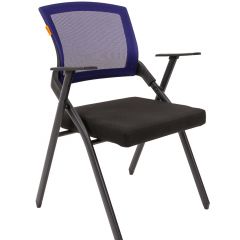 Кресло для посетителей CHAIRMAN NEXX (ткань стандарт черный/сетка DW-61) в Коротчаево - korotchaevo.mebel24.online | фото 1