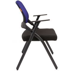 Кресло для посетителей CHAIRMAN NEXX (ткань стандарт черный/сетка DW-61) в Коротчаево - korotchaevo.mebel24.online | фото 3
