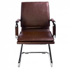 Кресло для посетителя Бюрократ CH-993-Low-V/Brown коричневый в Коротчаево - korotchaevo.mebel24.online | фото 4