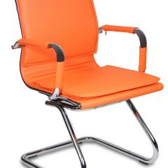 Кресло для посетителя Бюрократ CH-993-Low-V/orange оранжевый в Коротчаево - korotchaevo.mebel24.online | фото