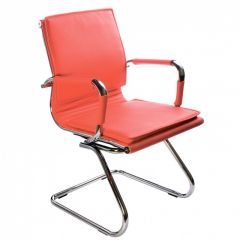 Кресло для посетителя Бюрократ CH-993-Low-V/Red красный в Коротчаево - korotchaevo.mebel24.online | фото