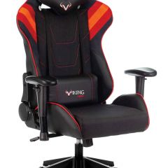 Кресло игровое Бюрократ VIKING 4 AERO RED черный/красный в Коротчаево - korotchaevo.mebel24.online | фото