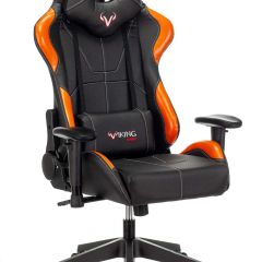 Кресло игровое Бюрократ VIKING 5 AERO ORANGE черный/оранжевый в Коротчаево - korotchaevo.mebel24.online | фото