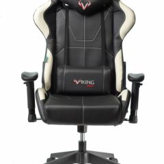 Кресло игровое Бюрократ VIKING 5 AERO WHITE черный/белый в Коротчаево - korotchaevo.mebel24.online | фото 3