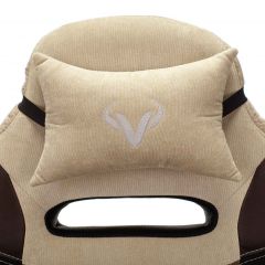 Кресло игровое Бюрократ VIKING 6 KNIGHT BR FABRIC коричневый/бежевый в Коротчаево - korotchaevo.mebel24.online | фото 8