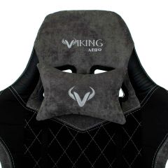 Кресло игровое Бюрократ VIKING 7 KNIGHT B FABRIC черный в Коротчаево - korotchaevo.mebel24.online | фото 7