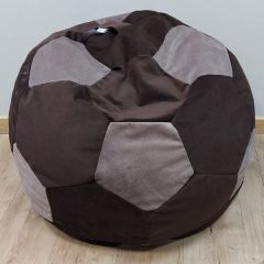 Кресло-мешок Мяч M (Vital Chocolate-Vital Java) в Коротчаево - korotchaevo.mebel24.online | фото