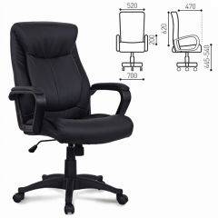 Кресло офисное BRABIX "Enter EX-511" (экокожа/черная) 530859 в Коротчаево - korotchaevo.mebel24.online | фото