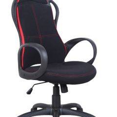 Кресло офисное BRABIX PREMIUM "Force EX-516" (ткань черное/вставки красные) 531571 в Коротчаево - korotchaevo.mebel24.online | фото 2