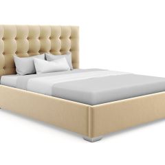 Кровать Брауни интерьерная +основание (140х200) в Коротчаево - korotchaevo.mebel24.online | фото 5