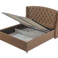 Кровать Франческа + Решетка+ПМ+Дно (1600) в Коротчаево - korotchaevo.mebel24.online | фото 3